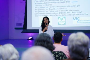 Lucas do Rio Verde promove palestra sobre conscientiza&ccedil;&atilde;o e cuidado com a pessoa idosa