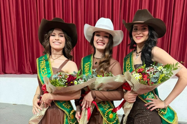 L&iacute;via Marcolan &eacute; coroada Rainha da Expolucas 2026