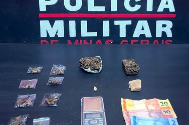 Homem &eacute; preso com drogas durante patrulhamento no Ros&aacute;rio, em Mariana
