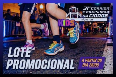 Corrida da Cidade Kids abre inscri&ccedil;&otilde;es para 31&ordf; edi&ccedil;&atilde;o em Mariana