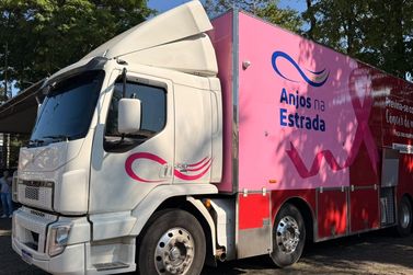 Carreta de mamografia atende mulheres em Mariana at&eacute; 17 de outubro