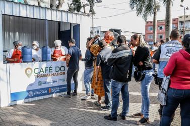 Parceria com Estado traz 'Café do Trabalhador' para Itaboraí