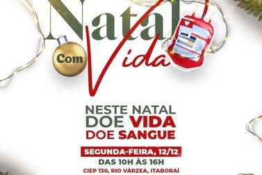 Itaboraí promove campanha para doação de sangue nesta segunda-feira (12)