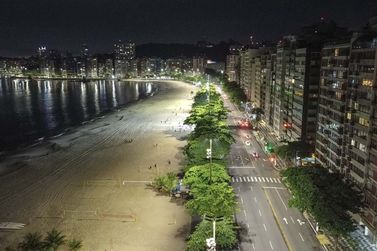 Orla de Icaraí e Praia das Flechas já têm iluminação de LED