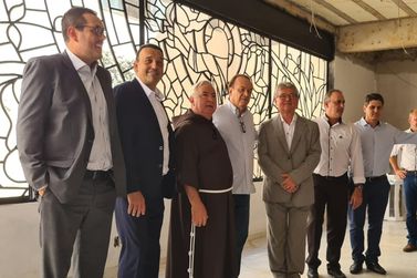 Governador em exercício visita obras do Hospital Regional em Mirassol