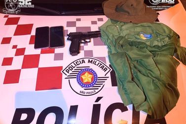 Pol&iacute;cia Militar prende homem que assaltou farm&aacute;cia ao lado da UPA de Mirassol