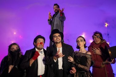 Espet&aacute;culo 'Frankenstein Circo' aproxima circo-teatro de Mirassol em Rio Preto