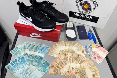 PM identifica e det&eacute;m suspeito de furtar R$ 5 mil de idoso em Mirassol