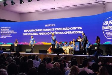 Experi&ecirc;ncia de Mirassol com vacina contra chikungunya vira refer&ecirc;ncia no Estado