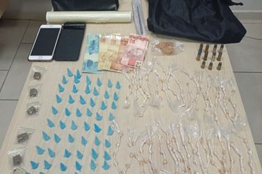 Casal &eacute; preso por tr&aacute;fico de drogas e muni&ccedil;&atilde;o ilegal em Mirassol