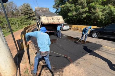 Recupera&ccedil;&atilde;o da ponte da Karina continua nesta quarta-feira para garantir mais seguran&ccedil;a