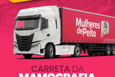 Carreta da Mamografia estará em Mogi Guaçu de 30 de janeiro a 10 de fevereiro