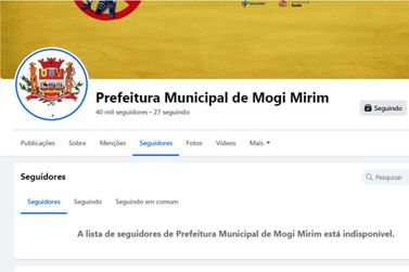 Prefeitura de Mogi é acusada de censurar e excluir comentários nas redes sociais