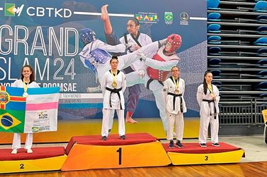 Guaçuana é campeã do Grand Slam de taekwondo no Rio