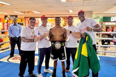Revelado em Mogi, Pedro 'Magrelo' conquista título latino-americano de boxe