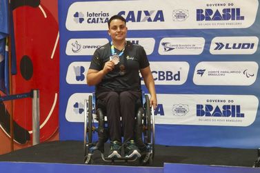 Atleta mogimiriana conquista 2&ordm; lugar em etapa nacional de parabadminton