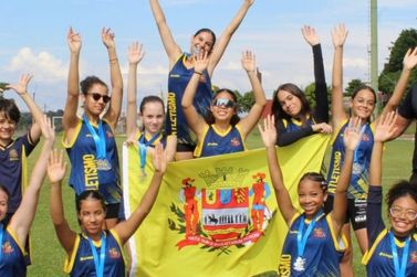 Atletismo escolar conquista 19 medalhas em circuito regional