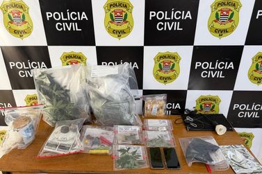 DISE localiza estufas de maconha e prende suspeito por tr&aacute;fico em Mogi Gua&ccedil;u
