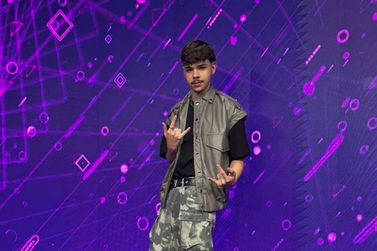 Aluno da Etec Pedro Ferreira Alves participa do Canta Comigo, da Record