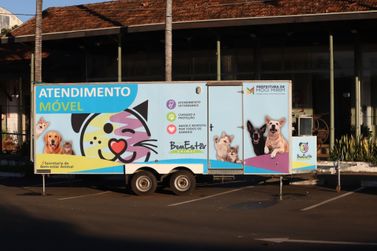 Base m&oacute;vel levar&aacute; atendimento veterin&aacute;rio gratuito aos bairro.