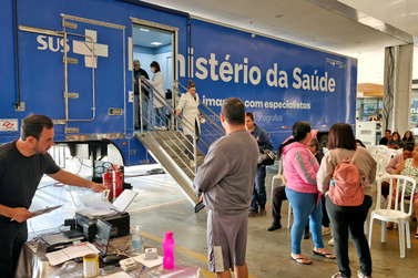 Carreta de exames do SUS come&ccedil;a atendimento regional em Mogi Gua&ccedil;u