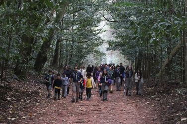 &nbsp;Horto Florestal re&uacute;ne cerca de 500 pessoas em domingo de lazer e educa&ccedil;&atilde;o ambiental