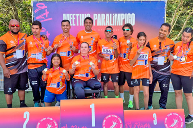 Mogi Gua&ccedil;u conquista 13 medalhas em final do Meeting Paral&iacute;mpico