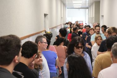 Vota&ccedil;&atilde;o tem grande fluxo de mogimirianos entre a manh&atilde; e o in&iacute;cio da tarde