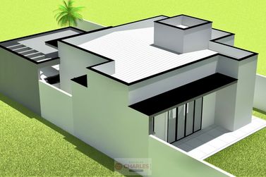 Casa &agrave; venda - 90m&sup2; - Centro