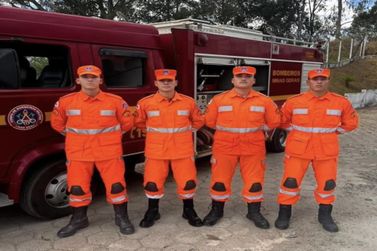 2&deg; Pelot&atilde;o de Bombeiros Militar de Guaxup&eacute; recebe novos soldados