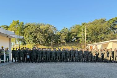 Militares do Ex&eacute;rcito participam de treinamento na subesta&ccedil;&atilde;o da Cemig em Passos