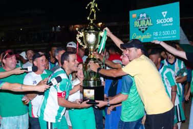 Ponte Correa e Tijuco são os campeões do Campeonato Rural de Futebol de Pitangui