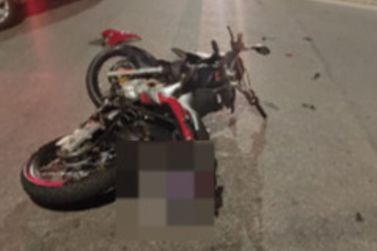 Rapaz de 21 anos fica em estado grave após acidente na Avenida Presidente Vargas