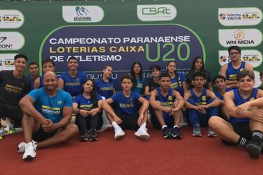 Atletismo de Paranavaí é vice-campeão do Paranaense sub-20