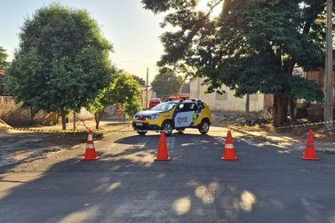 Esquadrão antibombas vem a Paranavaí avaliar objeto encontrado no Jd. Maravilha