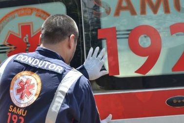 Acidente em Mandaguaçu deixa motociclista ferido