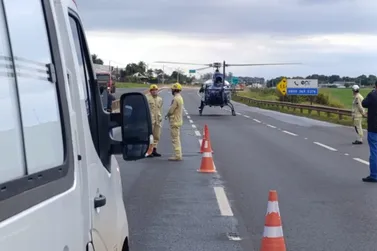 Ap&oacute;s atropelamento com morte, novo acidente na BR-376 deixa pedestre ferido em Mandagua&ccedil;u