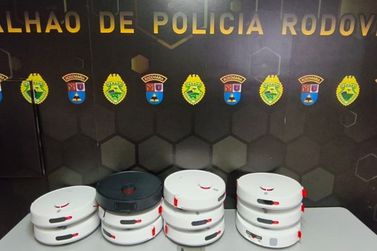 Pol&iacute;cia Rodovi&aacute;ria apreende 11 rob&ocirc;s aspiradores sem documenta&ccedil;&atilde;o fiscal na PR-317 