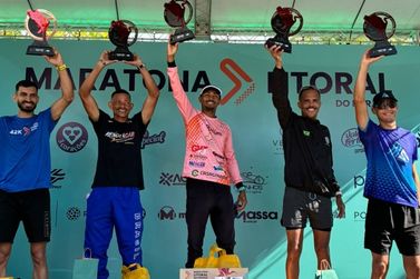 Atleta de Paranava&iacute; vence Maratona do Litoral e conquista 1&ordm; lugar geral nos 42 km