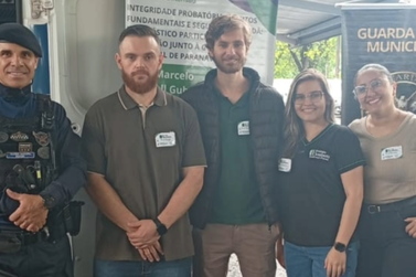 GCM de Paranava&iacute; participa da Mostra de Profiss&otilde;es da UNESPAR