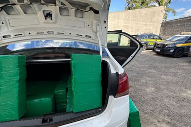 PRF apreende mais de 183 kg de drogas ap&oacute;s persegui&ccedil;&atilde;o na BR-376