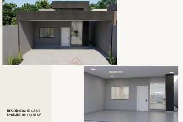 Casa &agrave; venda - 225m&sup2; - Jardim O&aacute;sis