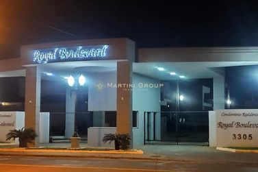 Terreno &agrave; venda - 600m&sup2; - Condom&iacute;nio Royal Boulevard
