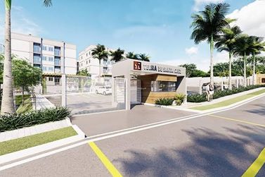 Apartamento &agrave; venda - 70m&sup2; - Residencial Terra de Santa Cruz