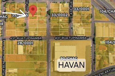 Terreno &agrave; venda - 405m&sup2; - Pr&oacute;ximo a Havan