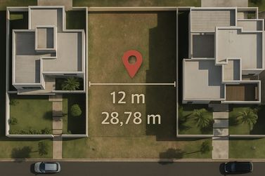 Terreno &agrave; venda - 345m&sup2; - Royal Park