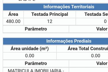 Terreno &agrave; venda - 480m&sup2; - Jd ipe