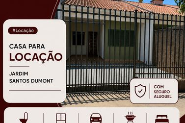 Casa para alugar - 80m&sup2; - Jardim Santos Dumont