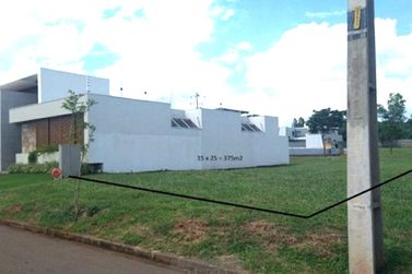 Terreno &agrave; venda - 375m&sup2; - Condom&iacute;nio Bougainville 