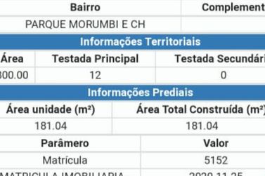 Terreno &agrave; venda - 300m&sup2; - Jd Morumbi 